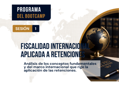 FISCALIDAD INTERNACIONAL <br> APLICADA A RETENCIONES